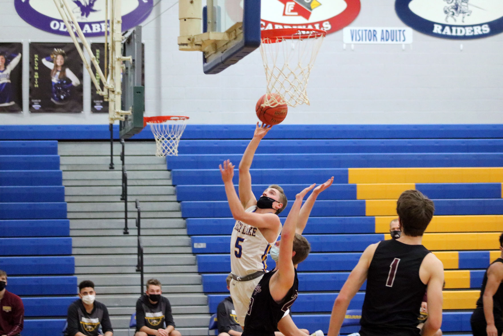 Rice Lake boys basketball vs. Menomonie 1-22-21